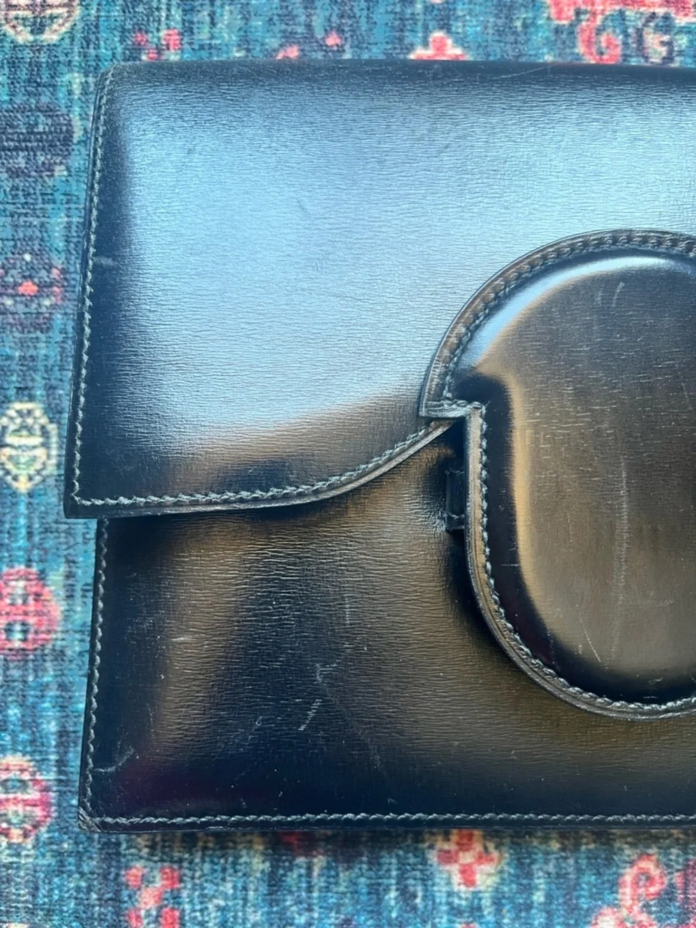 Hermes Faco Clutch in black - Picture 4 of 12